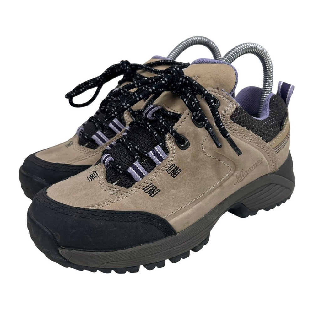 Danner Zigzag Trail Low GTX 3 Inch Grey Hiking Shoes Womens 6 Waterproof CLEAN